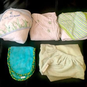 Baby towels & changing pad cover